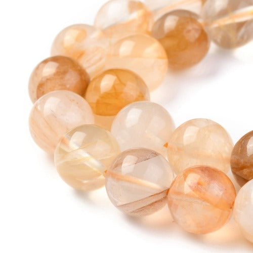 Golden Healer Gemstone Beads - All Sizes - Premium Beads from Crystals and Sun Signs Co - Shop now at Witches Ink LTD