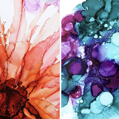 Alcohol Ink - Brilliant Red Hues - Alberta Bead Store