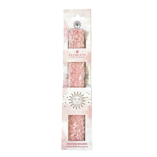 Rose Quartz Wooden Incense Burner