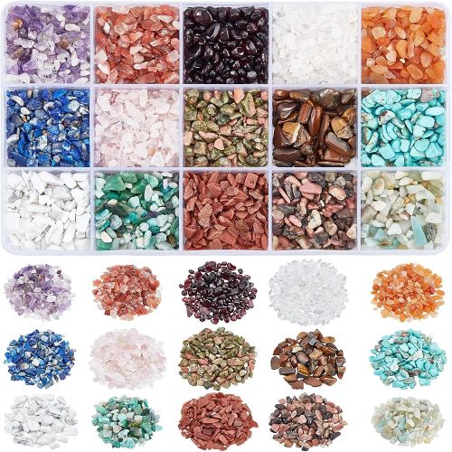 Large Chip Kit Bead No Hole | Alberta Bead Store