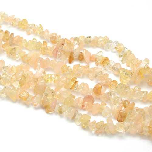 Citrine Gemstone Chip Bead Dyed & Heated - Witches Ink LTD - O/A Crystals and Sun Signs