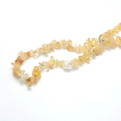 Citrine Gemstone Chip Bead | Alberta Bead Store