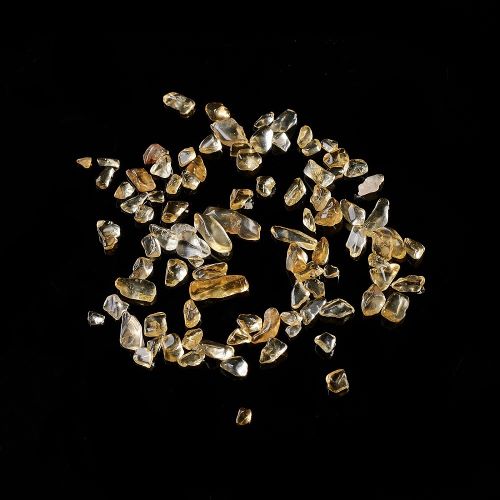Citrine Gemstone Chip Beads No Hole | Alberta Bead Store