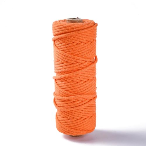 Macrame Cotton Cord Coral 3MM 50M Roll | Alberta Bead Store