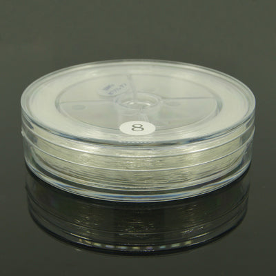 Crystal Thread Elastic 0.8MM 42M Roll | Alberta Bead Store