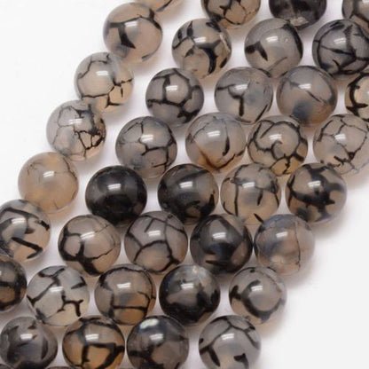 Dragon Vein Gemstone Bead | Alberta Bead Store