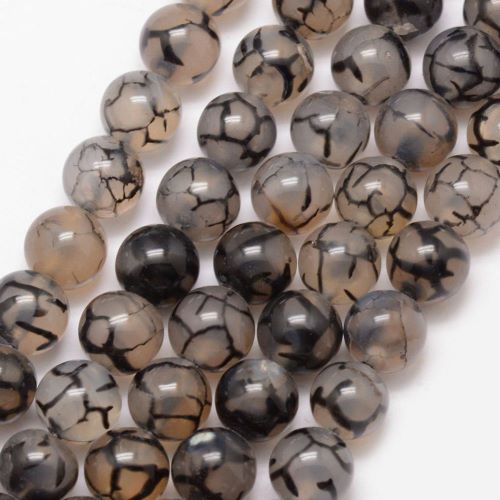 Dragon Vein Gemstone Bead | Alberta Bead Store