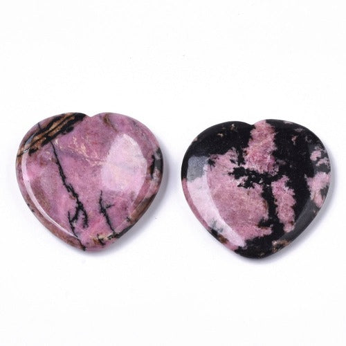 Gemstone Pocket Hearts - Witches Ink LTD - O/A Crystals and Sun Signs