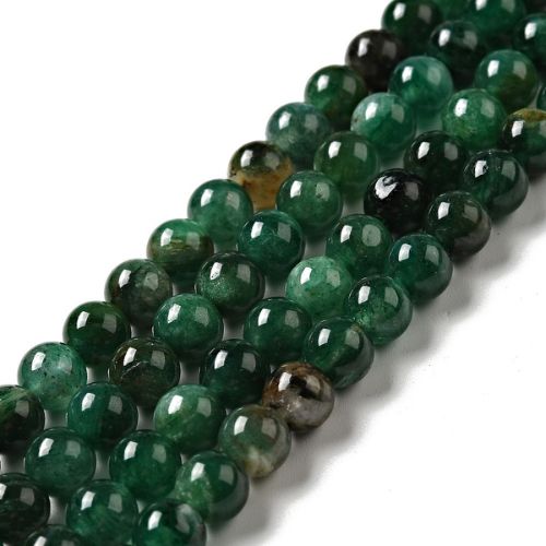 Emerald Quartz Gemstone Bead | Alberta Bead Store