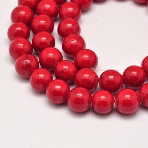Mashan Red Jade Gemstone Beads | Alberta Bead Store