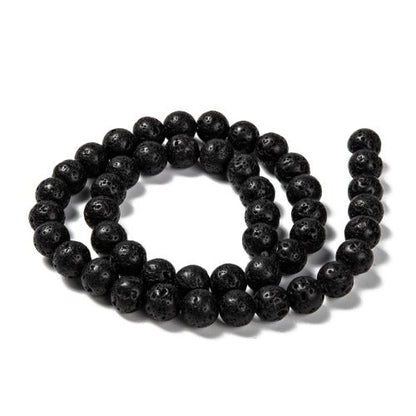Black Lava Beads | Alberta Bead Store