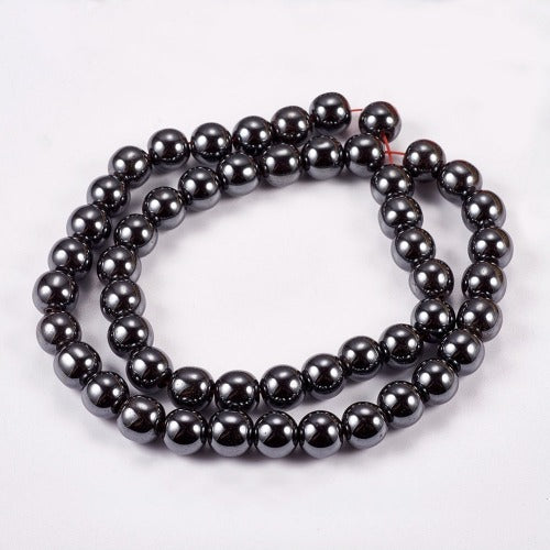 Hematite Beads Strands -All Colors and Sizes - Premium Beads from Crystals and Sun Signs Co - Shop now at Witches Ink LTD