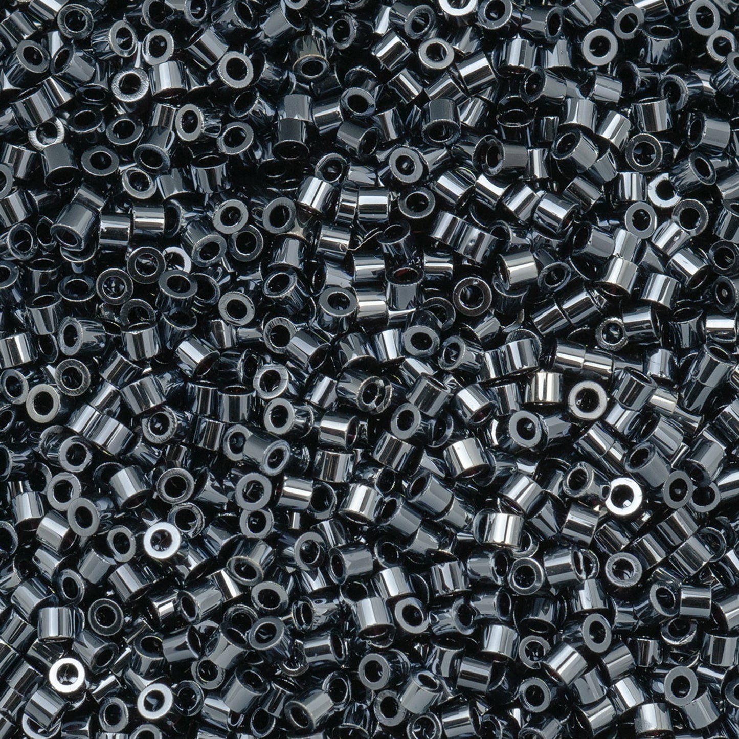 Cylin Bead 11/0 Gunmetal - Alberta Bead Store
