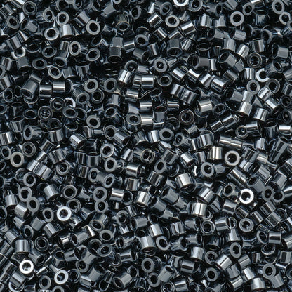 Cylin Bead 11/0 Gunmetal - Alberta Bead Store
