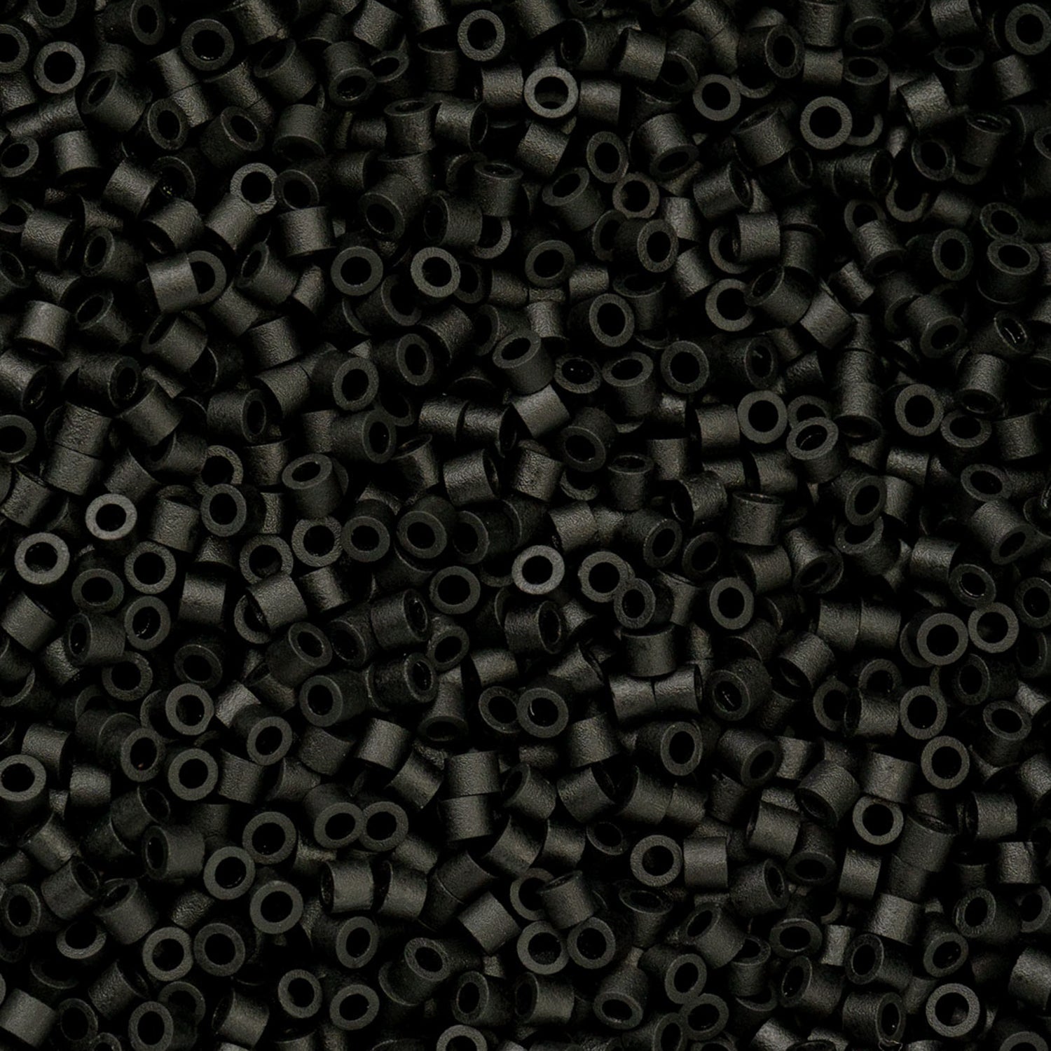 Cylin Bead 11/0 Black Matte - Alberta Bead Store