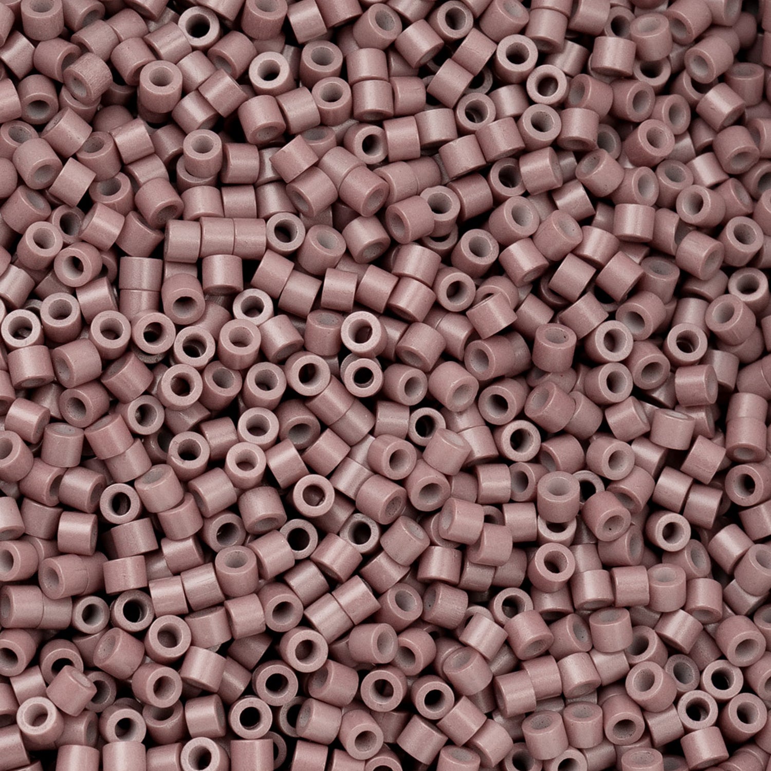 Cylin Bead 11/0 Opaque Mauve - Alberta Bead Store