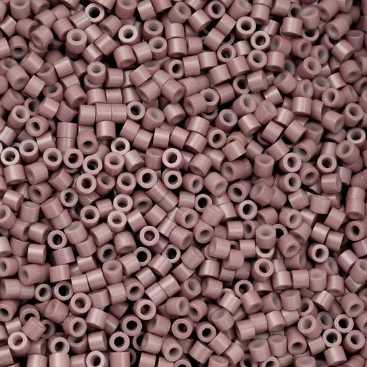Cylin Bead 11/0 Opaque Mauve - Alberta Bead Store