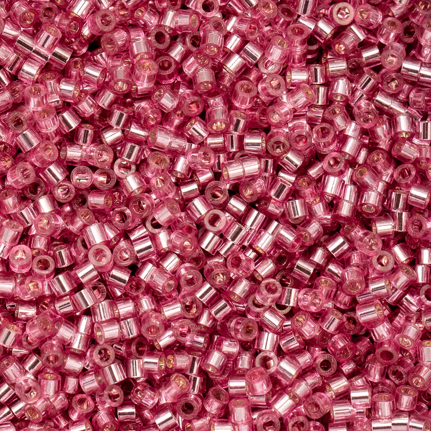 Cylin Bead 11/0 Dark Pink Rose S/L - Alberta Bead Store