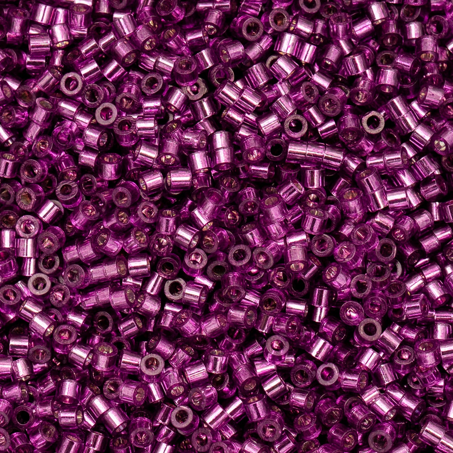 Cylin Bead 11/0 Magenta S/L - Alberta Bead Store