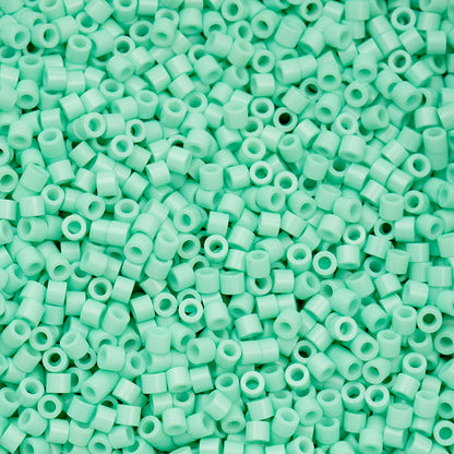 Cylin Bead 11/0 Opaque Seafoam - Alberta Bead Store