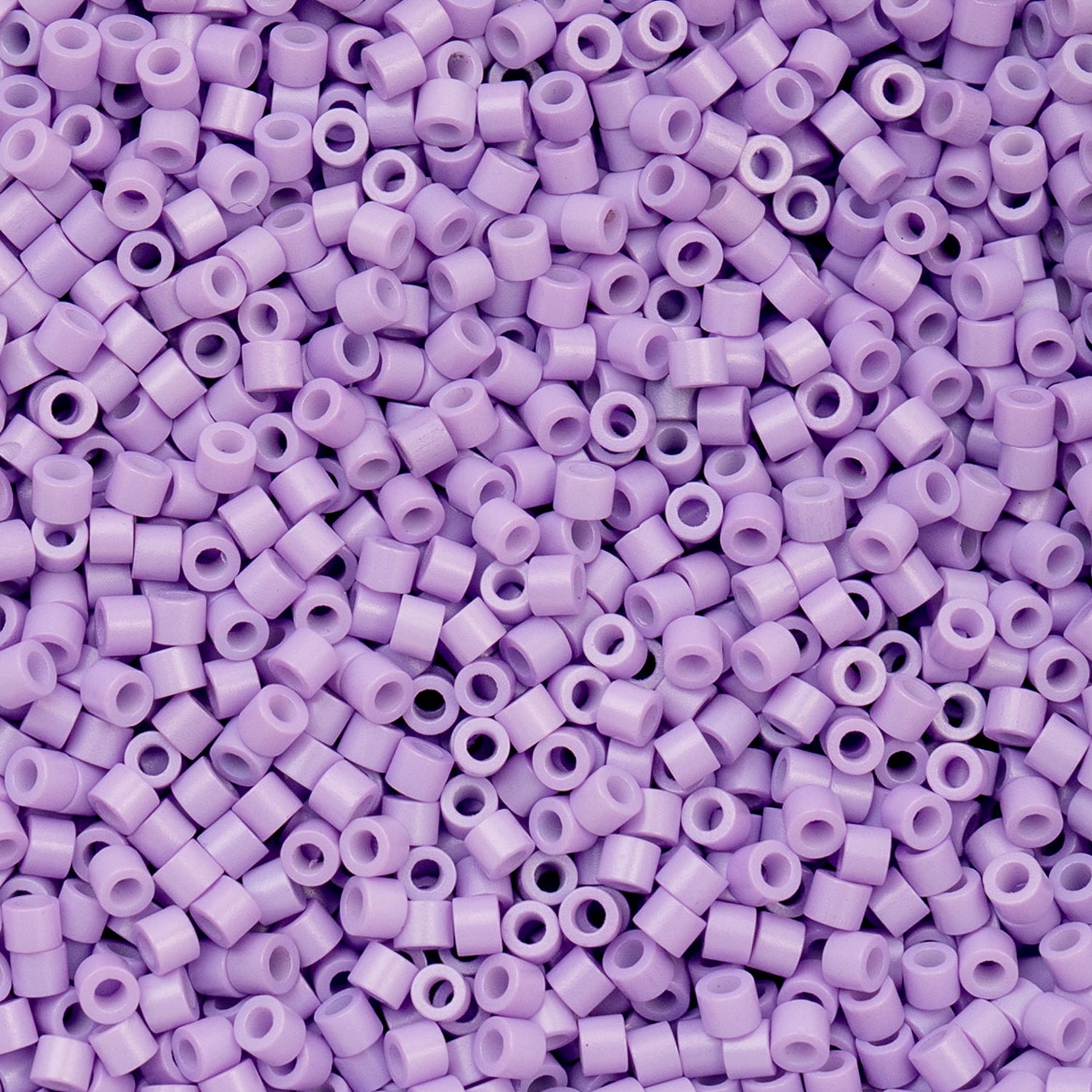 Cylin Bead 11/0 Opaque Light Purple - Alberta Bead Store