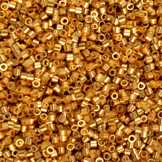 Cylin Bead 11/0 Golden Alloy Glow - Alberta Bead Store