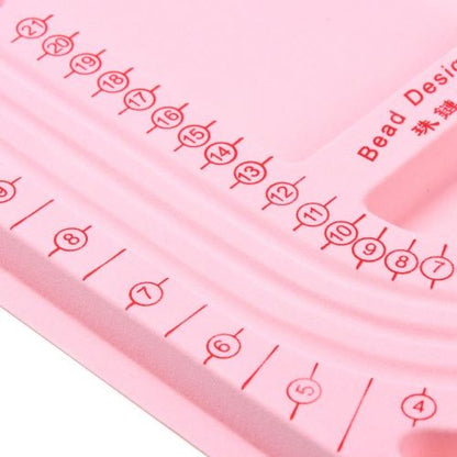 Plastic Flocked Bead Board 1pc | Alberta Bead Store