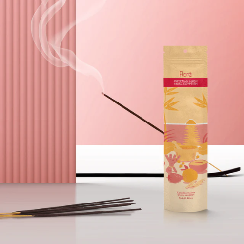 Flore Egyptian Musk Incense Sticks pack | Flore Incense
