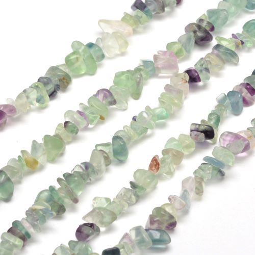 Fluorite Gemstone Chip Beads | Crystals and Sun Signs Co