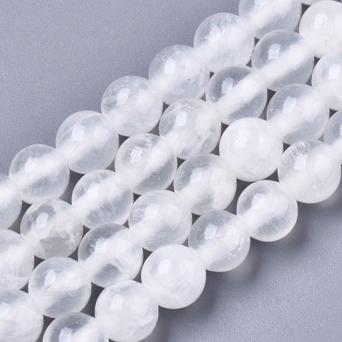 Selenite A Grade Gemstone Bead | Alberta Bead Store