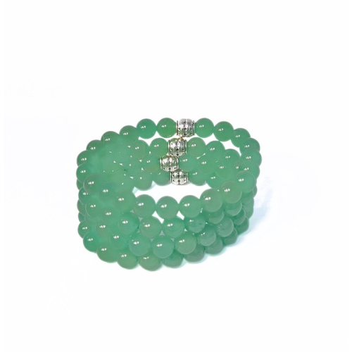 Green Aventurine Gemstone Bracelet - The Stone of Luck! | Crystals and Sun Signs Co