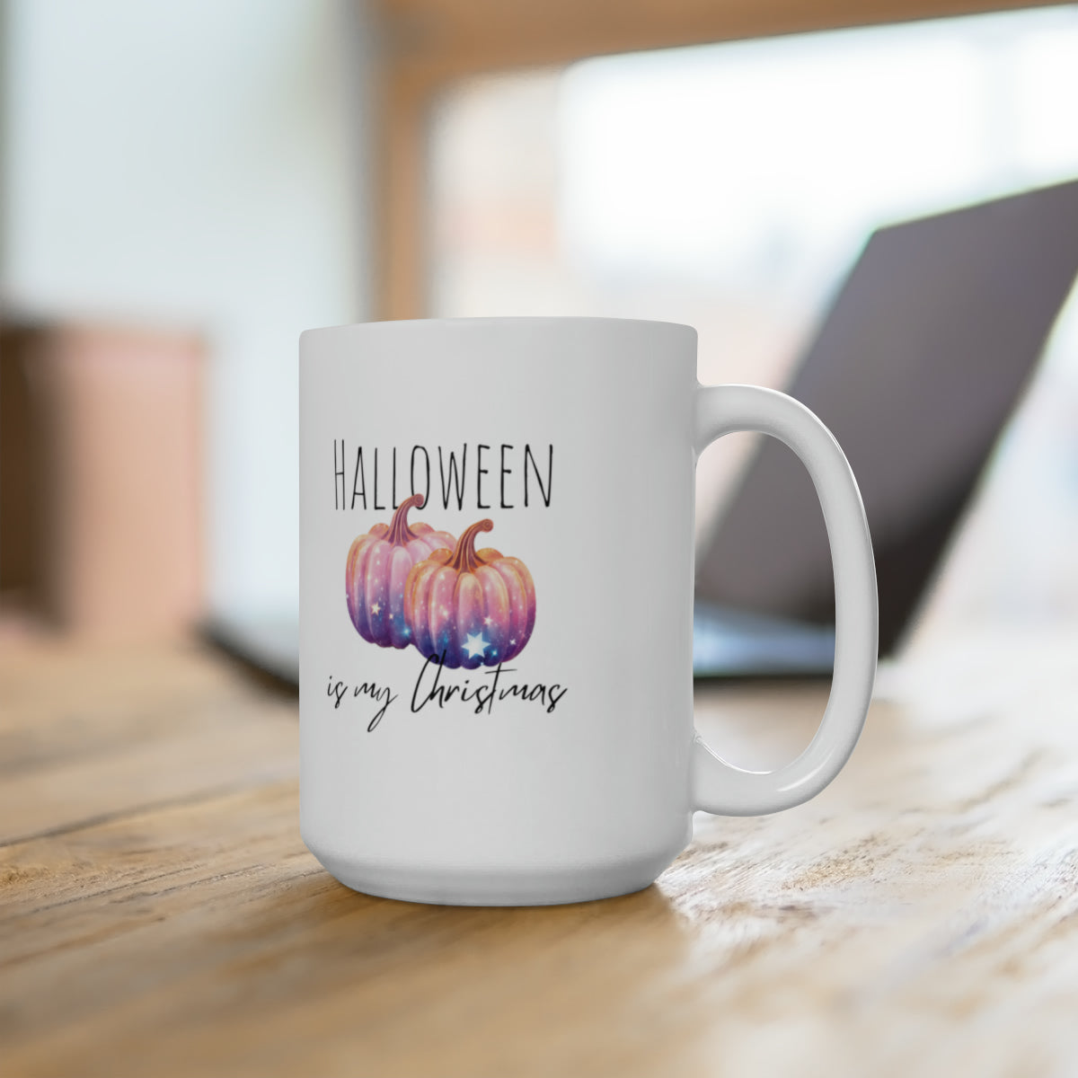 Halloween is My Christmas 15oz Ceramic Mug - Witches Ink LTD - O/A Crystals and Sun Signs