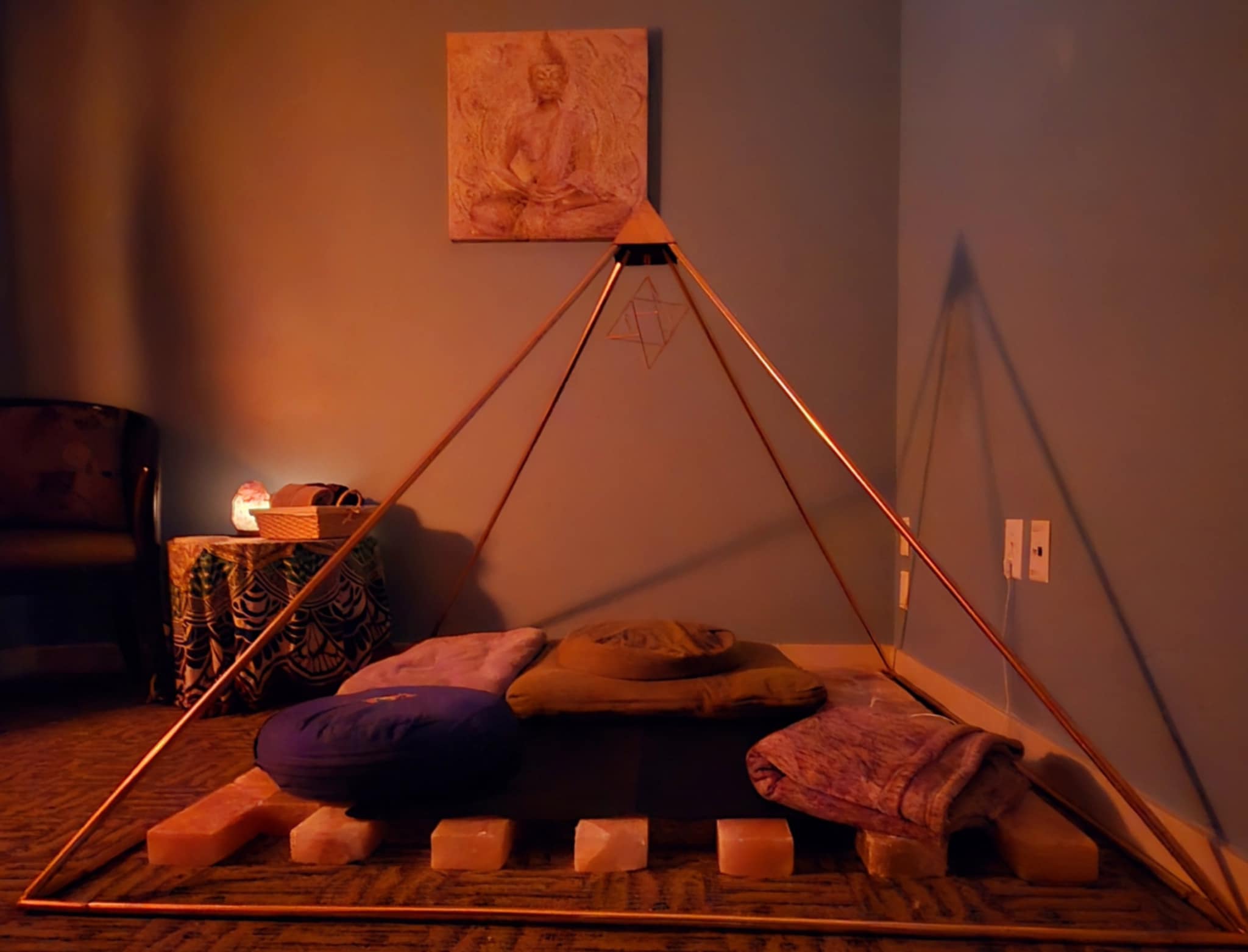 copper pyramid meditation