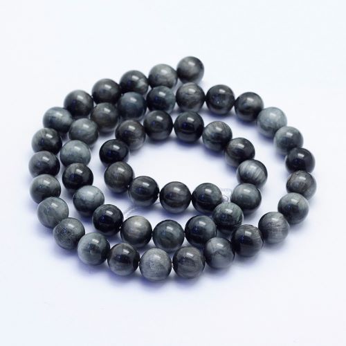 Hawk's Eye Gemstone Bead | Alberta Bead Store