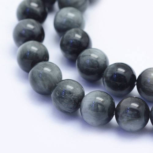 Hawk's Eye Gemstone Bead | Alberta Bead Store