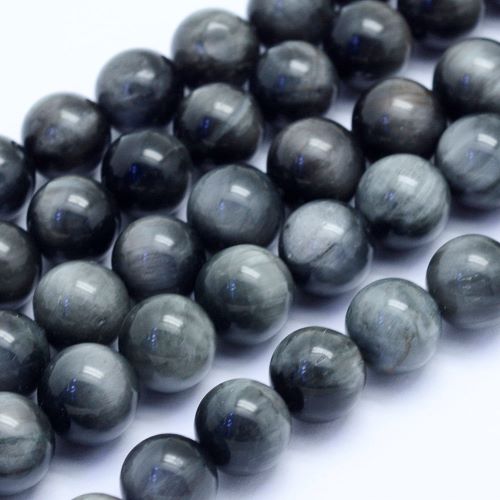 Hawk's Eye Gemstone Bead | Alberta Bead Store