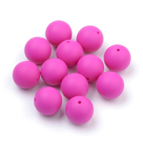 Silicone Bead Round 12MM Collection | Alberta Bead Store