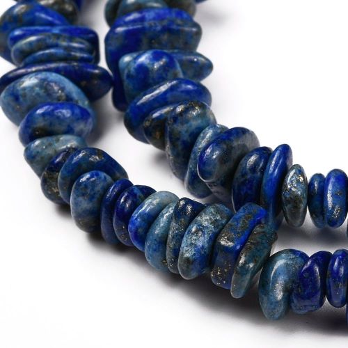 Lapis Lazuli Gemstone Chip Bead | Crystals and Sun Signs Co