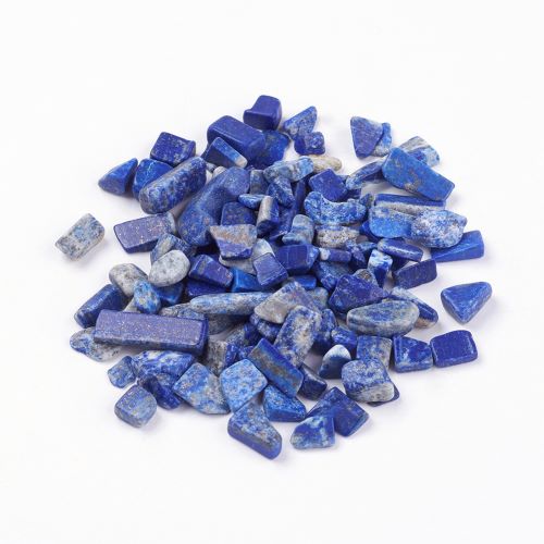 Lapis Lazuli Gemstone Chip Beads No Hole | Alberta Bead Store