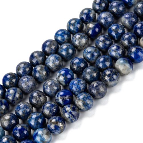 Lapis Lazuli Gemstone Beads - Undyed- All Sizes - Crystals and Sun Signs