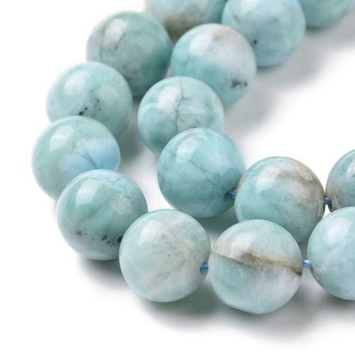 Larimar Gemstone Bead | Crystals and Sun Signs Co