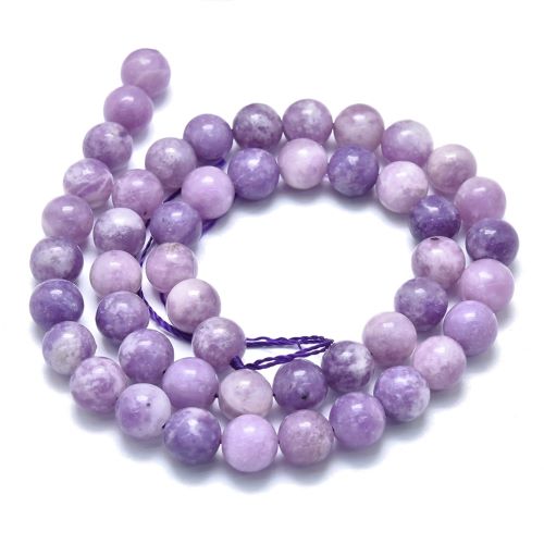 Lepidolite Gemstone Beads | Alberta Bead Store