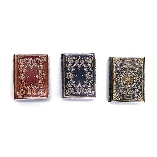 Miniature Paper Books with Design Cover 3pc | Alberta Bead Store