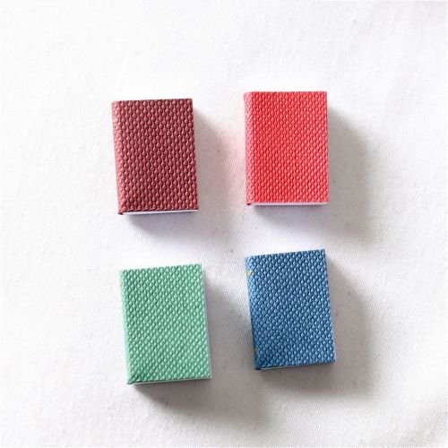 Miniature Paper Books 4pcs | Alberta Bead Store