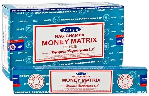 Satya Money Matrix Incense Sticks | Satya Incense