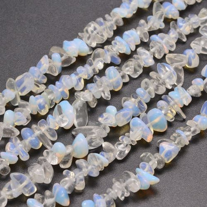 Opalite Gemstone Chip Bead | Crystals and Sun Signs Co
