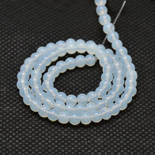 Opalite Glass Gemstone Bead | Alberta Bead Store