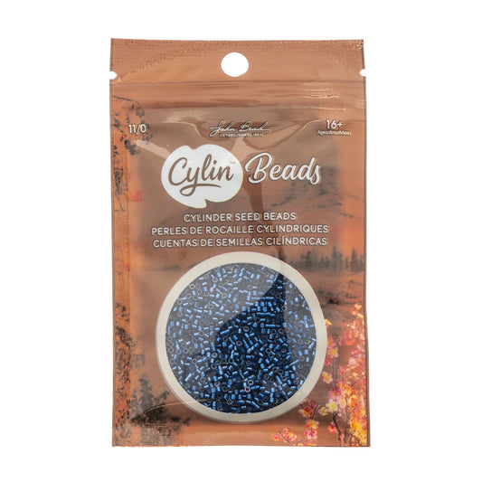 Cylin Bead 11/0 Sapphire S/L - Alberta Bead Store