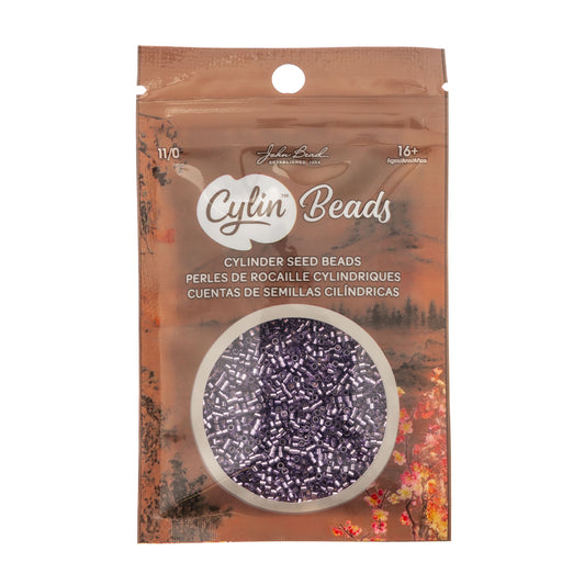 Cylin Bead 11/0 Purple S/L - Alberta Bead Store