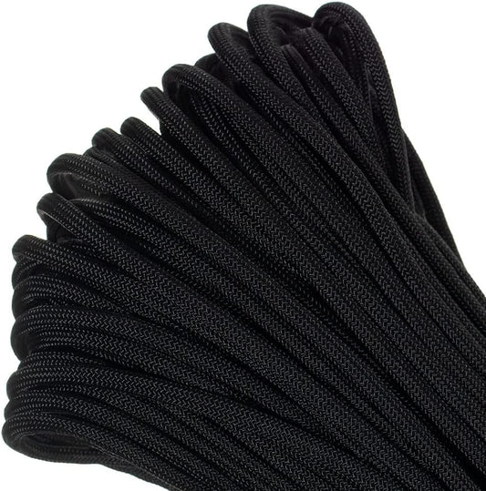 Paracord 4MM Black 10ft
